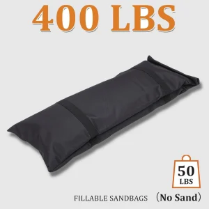 Umbrella Base Weight Sandbag Weatherproof Fillable Sand Bag for Outdoor Patio DH